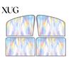Car Window Shades 1/4Pcs Sun Magnetic Baby Rear Shade for Breathable Side UV Protection Privacy Mesh Sunshade Covers Folding Curtain Most Vehicles &
