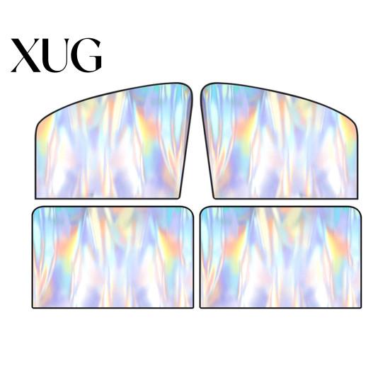 Car Window Shades 1/4Pcs Sun Magnetic Baby Rear Shade for Breathable Side UV Protection Privacy Mesh Sunshade Covers Folding Curtain Most Vehicles &