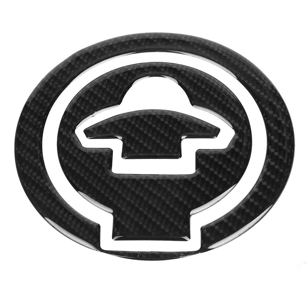 Car Decoration Carbon Fiber Cover Decoration Badge Sticker For YAMAHA
