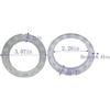 910767 PU Collar and A03849 Piston Stop Fits Porter Cable FR350A FC350Z FM350A Nailer Repair Accessories
