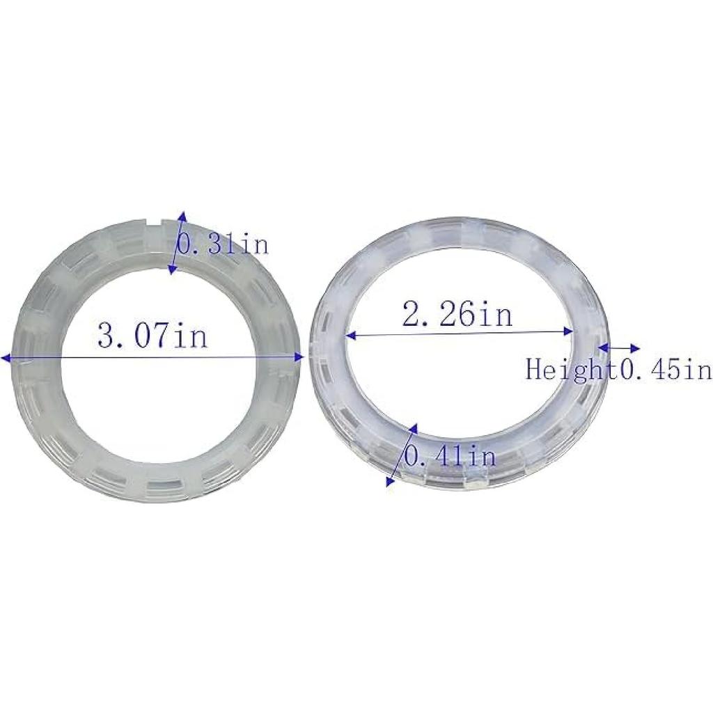 910767 PU Collar and A03849 Piston Stop Fits Porter Cable FR350A FC350Z FM350A Nailer Repair Accessories