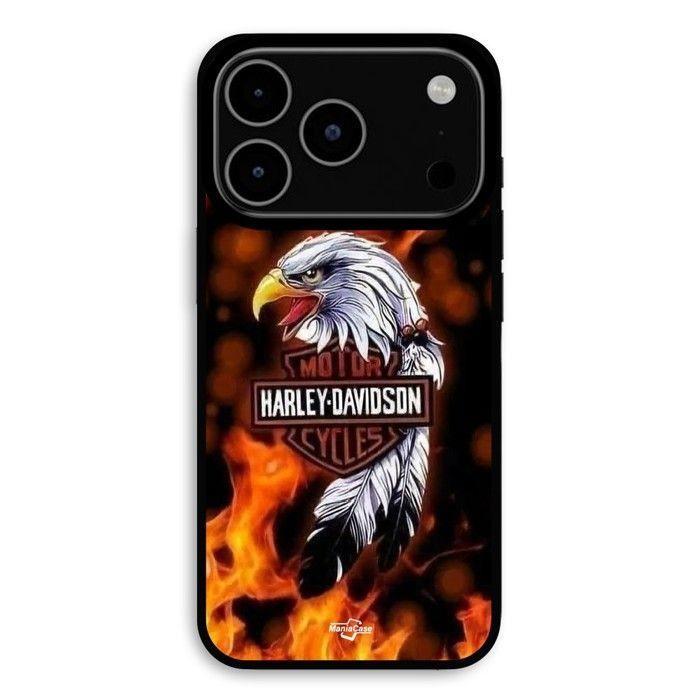 Coque Pour iPhone 17 Pro Harley Davidson aigle feu Maniacase