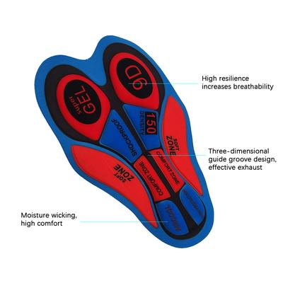 Almohadilla de Silicona 3D para Culotte de Ciclismo Elástica a Prueba de Golpes Base para Montar en Bicicleta