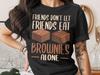 Funny Brownie Lover T-Shirt: Friends Don't Let Friends Eat Alone