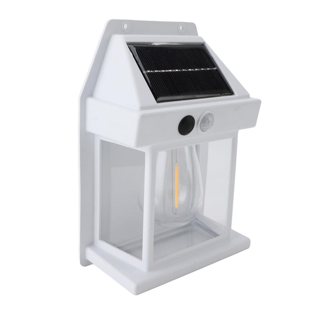 Solar Sensor Motion Wall Lights Waterproof Weather Resistant 3 Speed Cordless Solar Wall Lamps Porch Lanterns