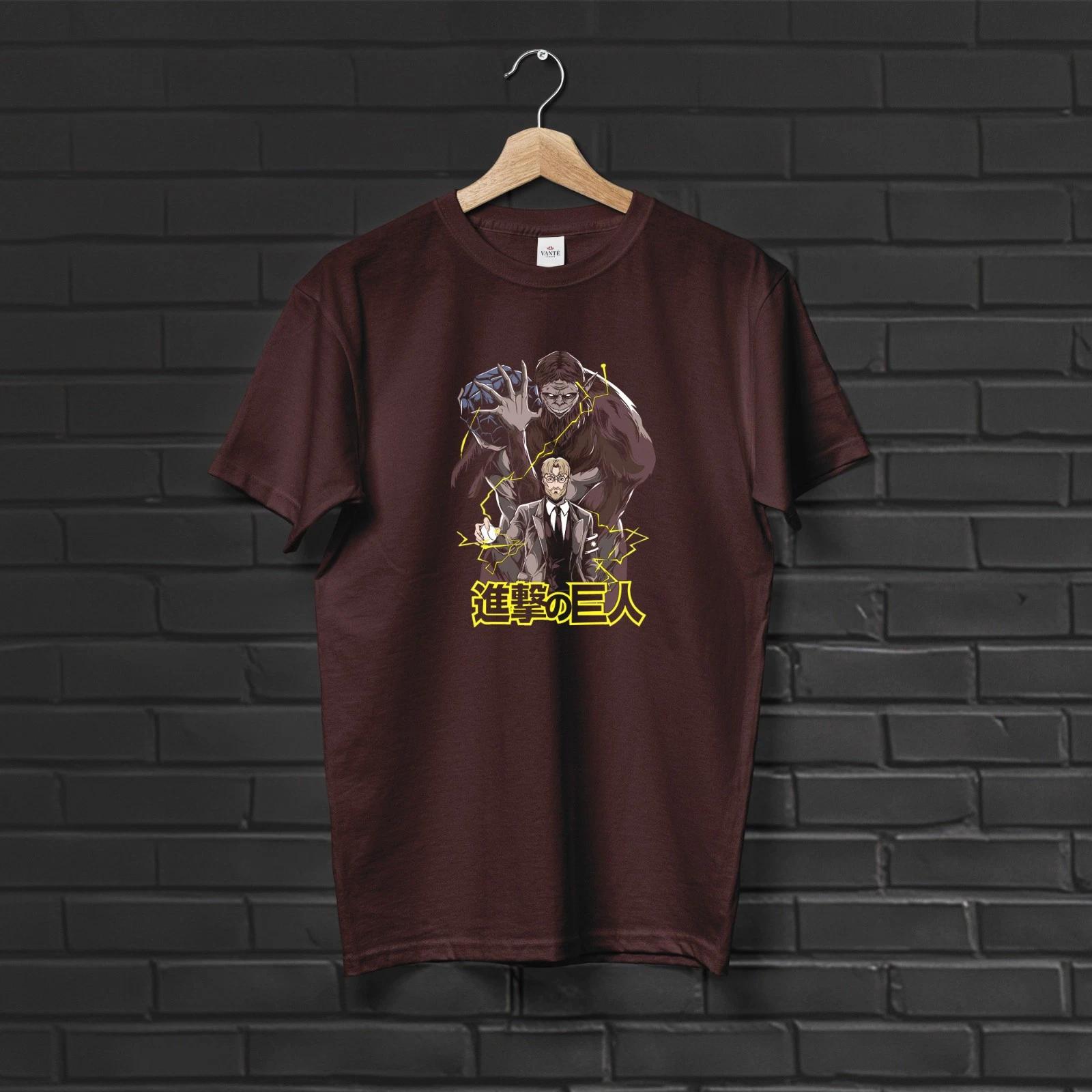 Attack on Titan Eren Yeager T-Shirt, AOT Anime Fan Gift 2XL
