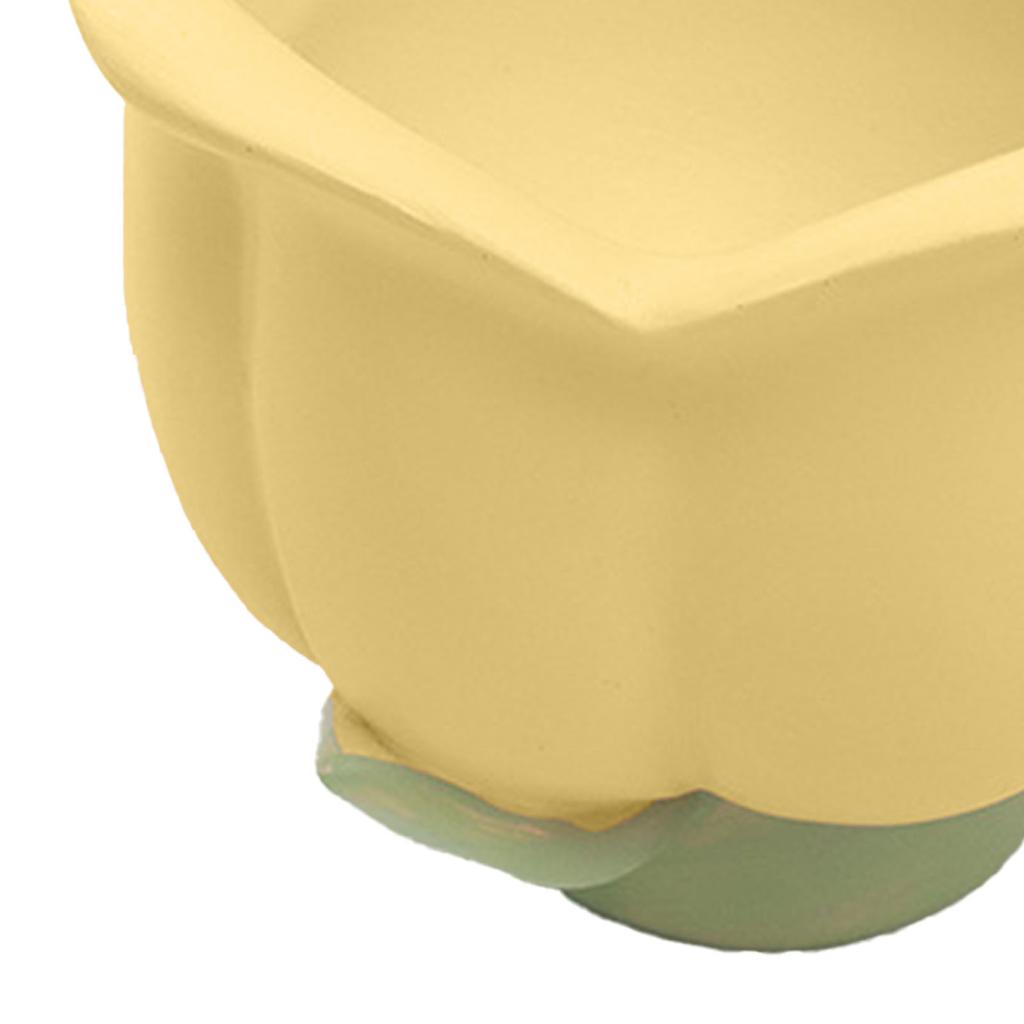 Flower Shape Storage Box Innovative Cute Resin Storage Decorative Ornament for Entryway Desk