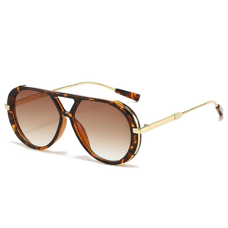 

Timeless Metal Oval Shaped Sunglasses for For Women For Men Retro Style Style Sunlight Eyeglasses Black Colored Shaped Frame Summer Stylish Uv400
