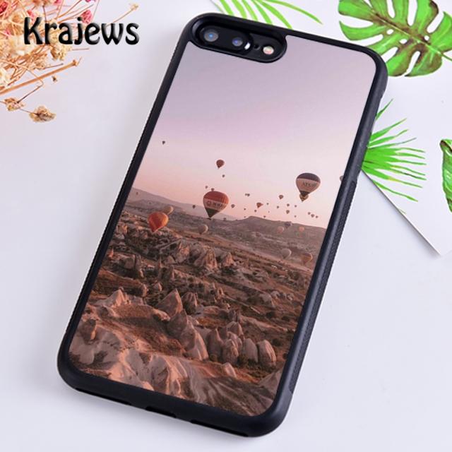 Krajews Hot Air Balloon Art Soft Phone Case Cover For iPhone 17 Air 16 15 14 Plus 11 12 13 Pro Max Plus Coque Fundas