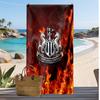 Newcastle United Football Print Beach Towel, Large Soft Quick Dry Towel for Beach Camping Swimming