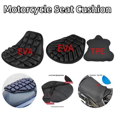 Motorcycle Seat Cushion Foam Shockproof Anti-Slip Seat Cover Breathable  Comfort Pressure Relief Seat Mat Motorcycles Accessory