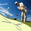 Golf Ball Retriever Clip Training Collector Yard Portable Metal Outdoor Gifts Picker