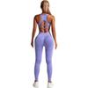 Women's Cross-Border Seamless Beautiful Back Yoga Suit with High-Waist Peach Hip Pants