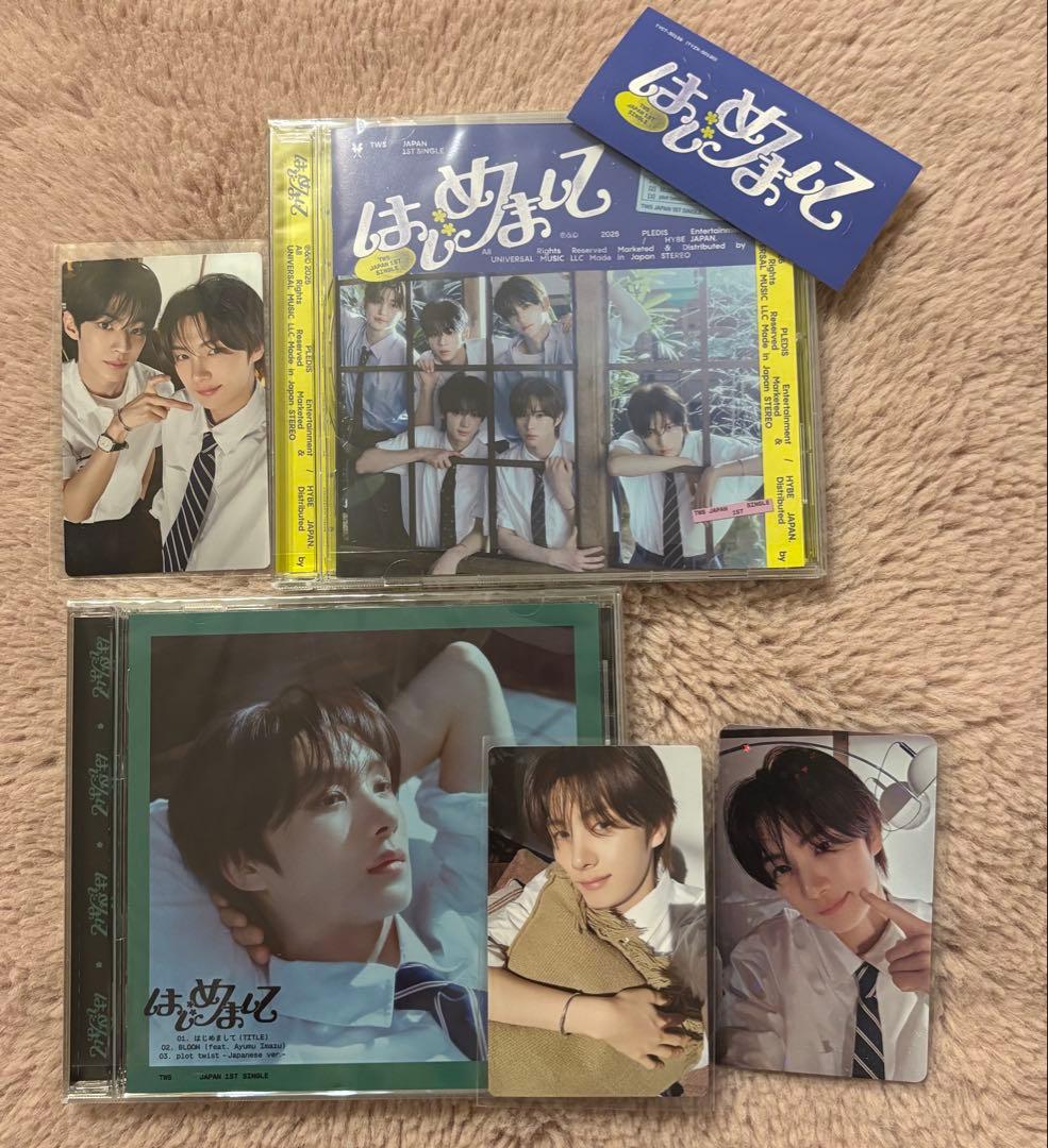 

[USED] TWS Nice to Meet You Regular Edition Solo Jacket Trading Card Youngjae