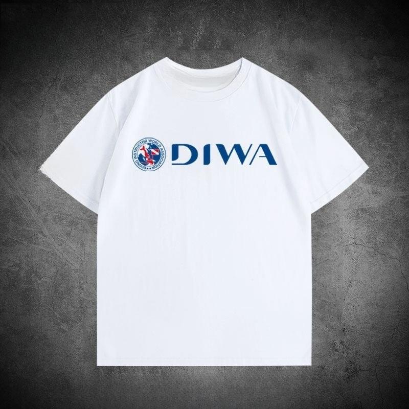 DIWA HUA World Diving Instructors Association Tshirt for Diving Enthusiasts Unisexs Clothing Women Casual 2026 Summer New T Shirt