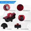 2Pcs Car Door Welcome Projector Led Logo Projector Lights Hd Bright Projection Easy Install For W201 W203 Vehicles