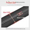 Black Double-Head Resin Zipper for Jackets – No. 5 Long Double-Opening