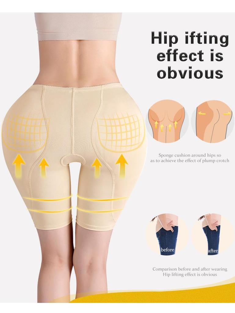 Women's Tummy Control & Hip Enhancer Pants with Waist Cincher and Slimming Underwear