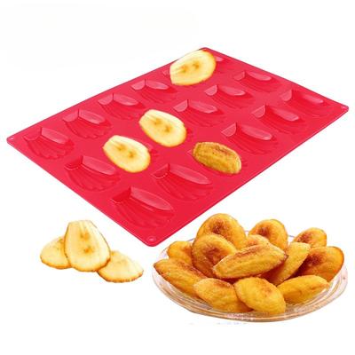 8-Cell Silicone Madeleine Mold Shell-Shaped Cake Mold Baking Pastry Home Silicone Mold
