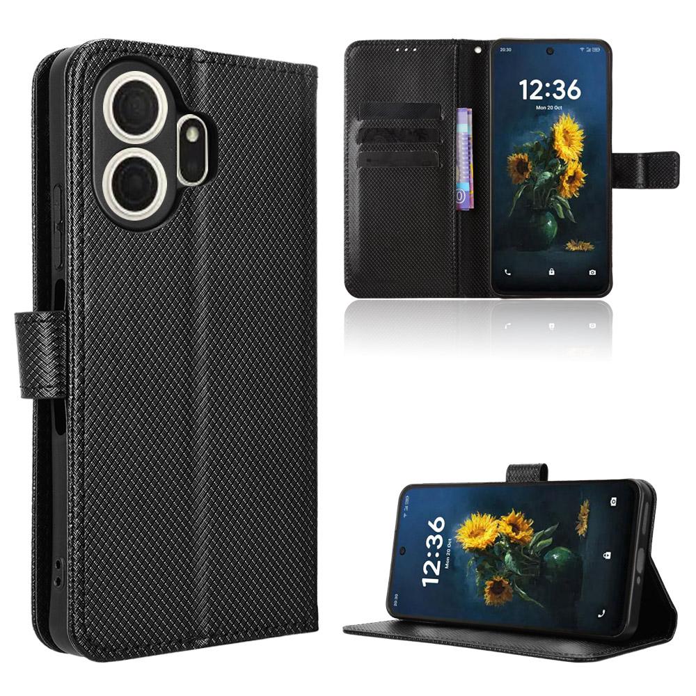 Flip Cover compatible for TCL NxtPaper 70 Pro PU Leather Phone Case Full-Body Protection with [RFID Blocking]