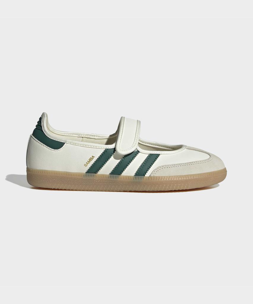 adidas Samba Jane - Cream White:Green / Ih6485