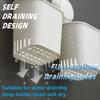 1PC suction cup toothbrush holder, strong toothpaste toothbrush suction cup, self-draining shower razor holder, kitchen cutlery rack