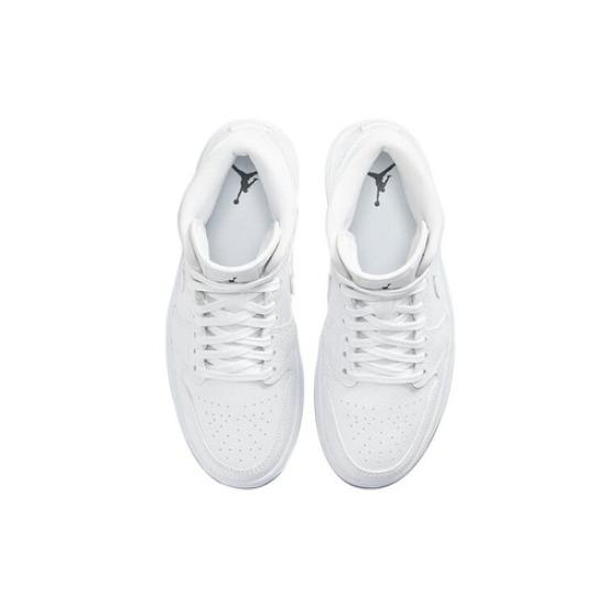 Jordan 1 Mid White Snakeskin - BQ6472-110