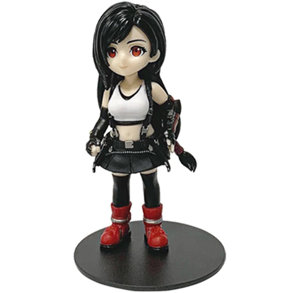 Final Fantasy Vii Rebirth Merchandise Q Chocobo Figures Of Tifa Zack Cloud And Aerith Plush Toys And Keychain Gifts