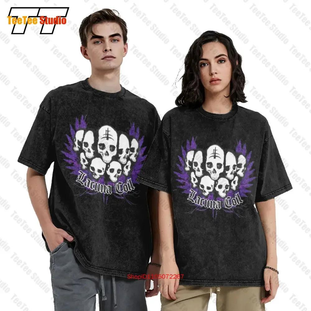 Lacuna Coil Gothic Metal Goth Rock Oversized TShirt YHJJ S