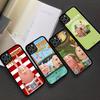 Anime U-USAVICH  Phone Case For iPhone 17 16 15 14 13 Plus 12 11 Pro Max PC+TPU Cases Back Cover