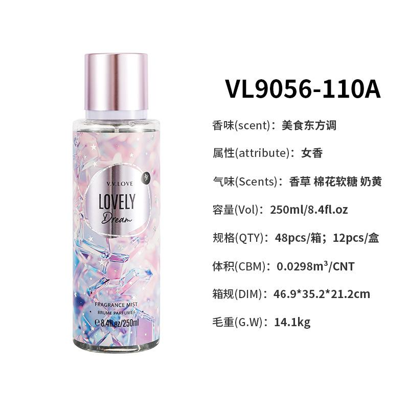 Vietnamese Ladies Perfume 250ml Body Spray Female Fragrant Fruit Perfume