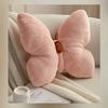 Chic Blue Butterfly-Shaped Throw Pillow - Soft Polyester, Plush Fabric for Couch & Bed Decor Super Soft Butterfly Doll for Girls
