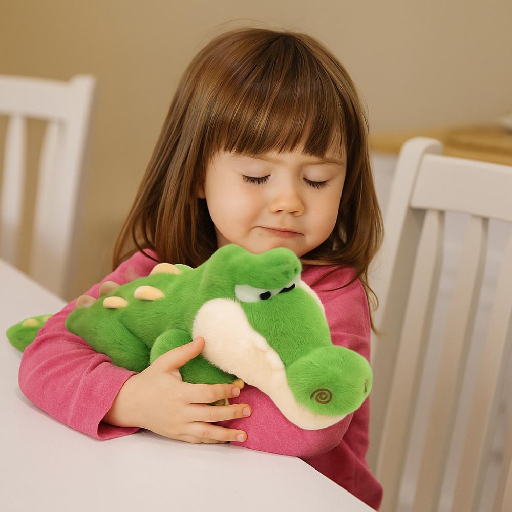 Hugging Pillows Crocodile Doll  Plush Toy Stuffed Animal Crocodile Throw Pillows  Children Friend