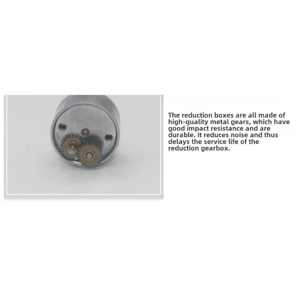 JGA25-370 DC gear motor encoder can measure the speed of steering robot tracking balance car