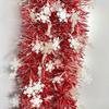 Christmas Decoration Top Snowflake Hexagram Shape Home Decoration Thickened Encrypted Ribbon Top Strips Party Supplies