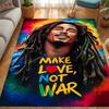 Harmony Peace: Make Love, Not War carpet Doormat Home Decor Office chair cushion Room Protective pad