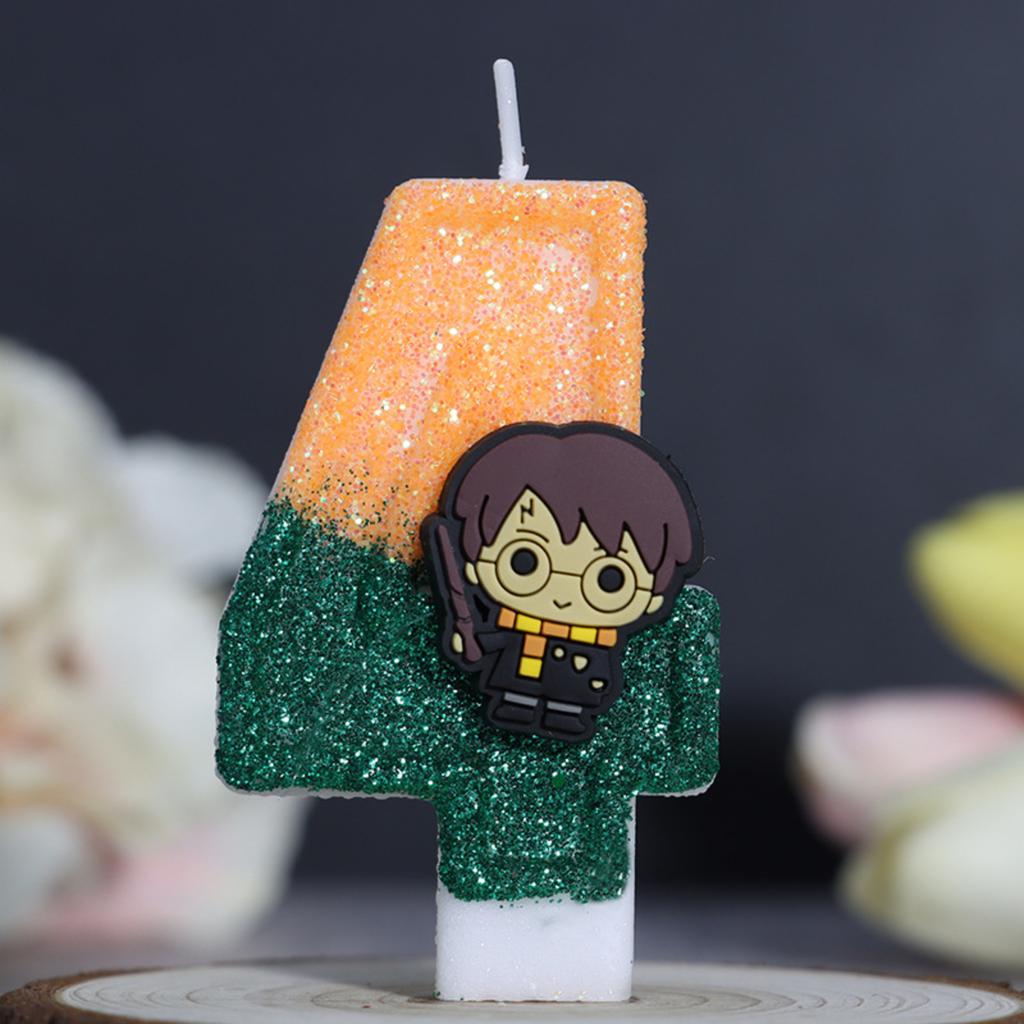 Cute Cartoon Digital Candles, Birthday Candles, Party Decorations