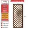 Anti-Corrosion Wood Garden Fence & Climbing Frame for Outdoor Spaces