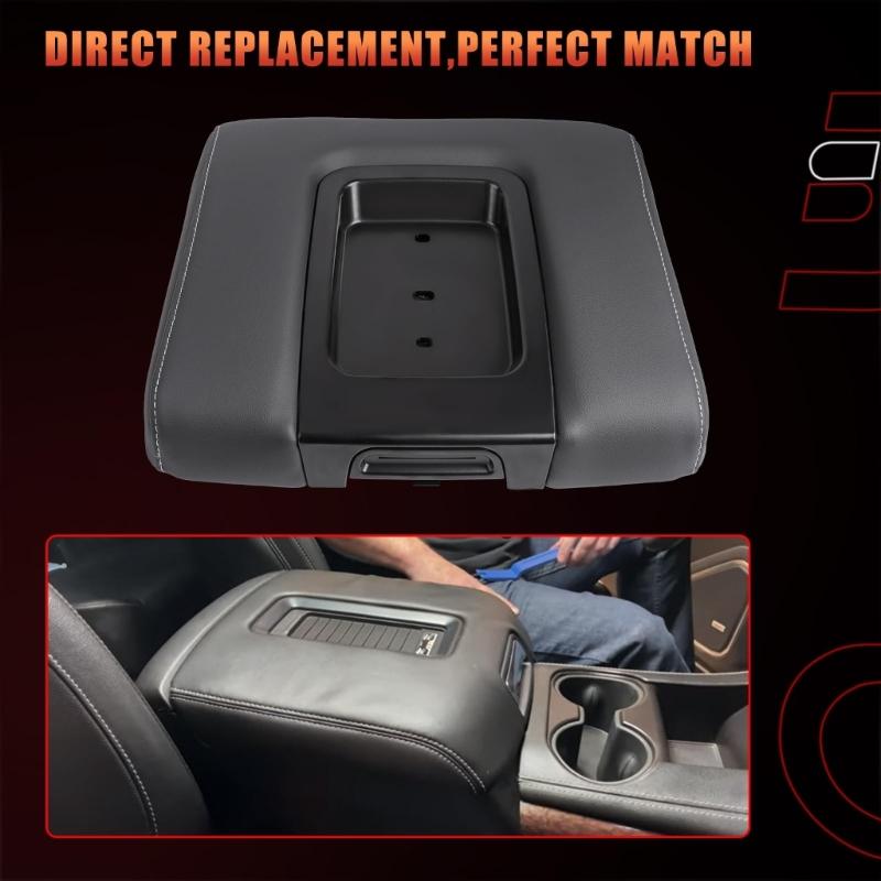 Leather Armrest Cover Assembly Suitable for 2007 2014 Center Console