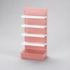 1:12 Scale Dollhouse Miniature Grocery Shelves Display Unit for Snacks And Drinks