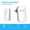 US/UK/EU Plug Electronic Doorbell 38 Songs Chime Smart Doorbell Door Bell Sets  Residential Use
