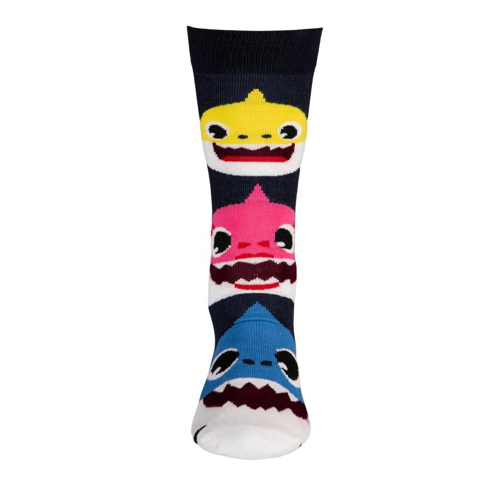 Baby Shark Mens Cotton Socks (Pack of 6)
