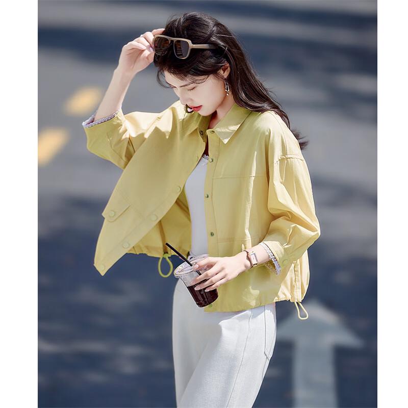 

Women s Casual Lightweight Lapel Short Jacket L
