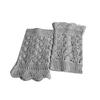 1 Pair Cute Soft Lace Women Girl Winter Leg Warmers Acrylon Crochet Hollow Knit Boot Socks Toppers Cuffs