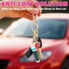 1Pcs Lip Balm Holder Keychain with Soft Braided Lanyard Lightweight Lip Gloss Carrier for Women Girls Daily Outdoor Travel