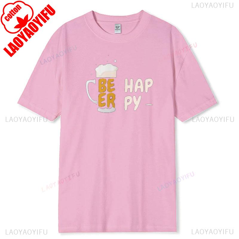 Beer T Shirt for Men Women Gift I Love Beer Funny Drinking Alcohol Tee Cool Graphic Tshirt for Dad Mom Couple Casual Shirts