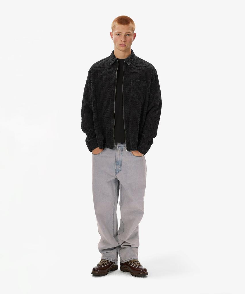 THISISNEVERTHAT Damaged Denim Shirt Black