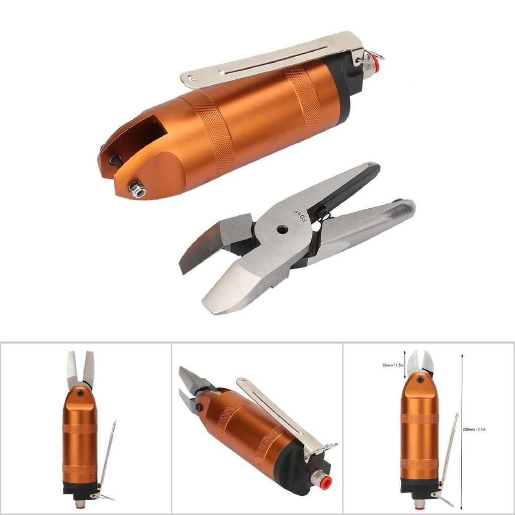 HS30 Air Scissors Pneumatic Nipper Tool Cutting Pliers for Soft or Hard Plastic 10mm6.5mm(FD9P