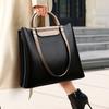Handväska, Enkel och Stor Kapacitet Tote Bag, Ny Trendig Damväska, Exklusiv Pendlarväska för Kvinnor