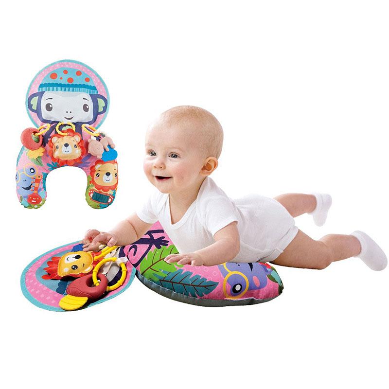 Baby Tummy Time Toys Black White High Contrast Baby Games Montessori for Babies Newborn Infants 0-6 6-12 12-18 Months
